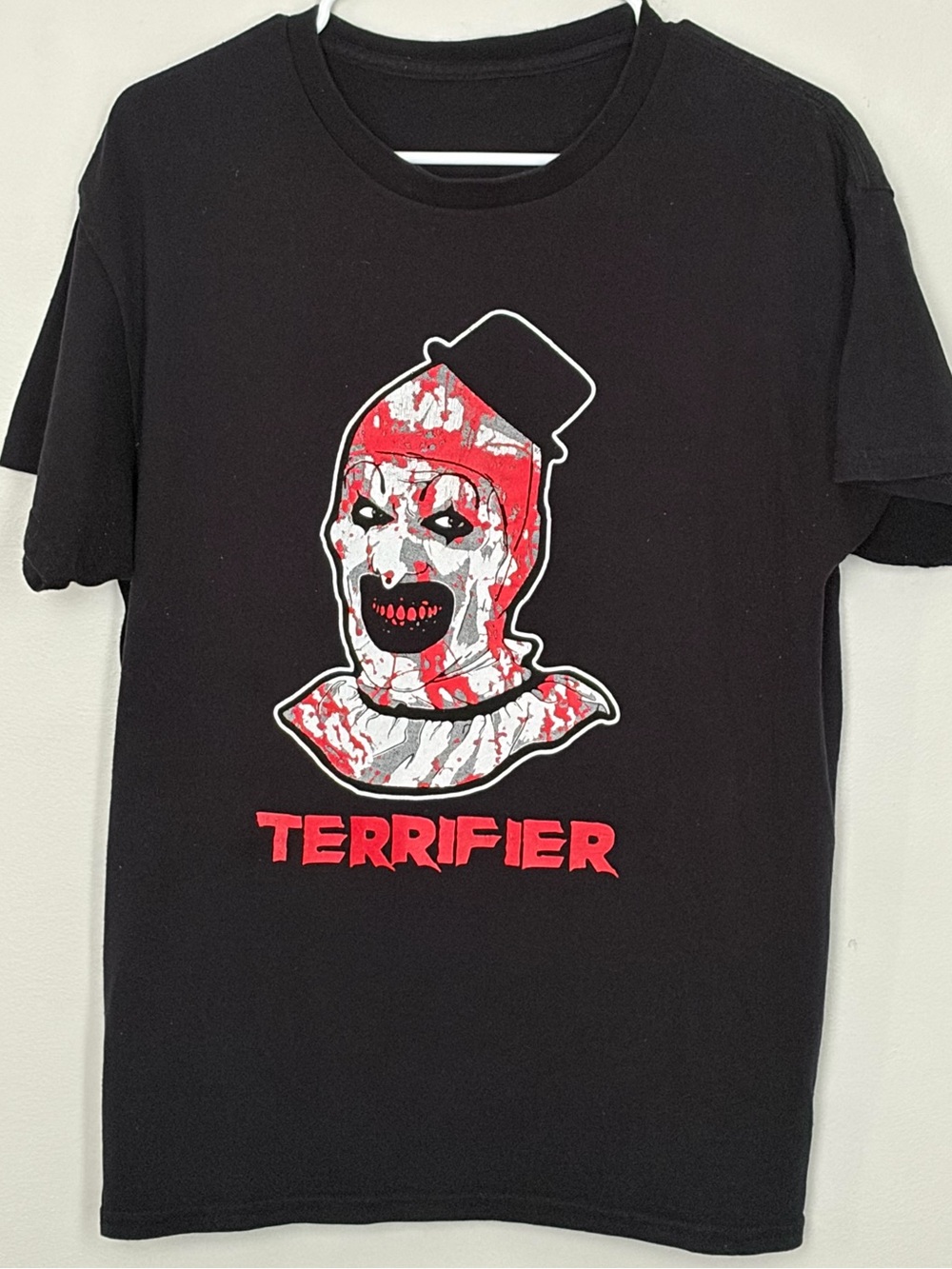 Terrifier Graphic Tee - Black & Red Men’s Shirt